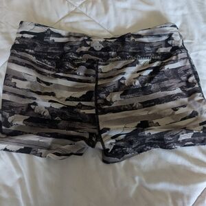 Stylish Black and Gray Women's Shorts